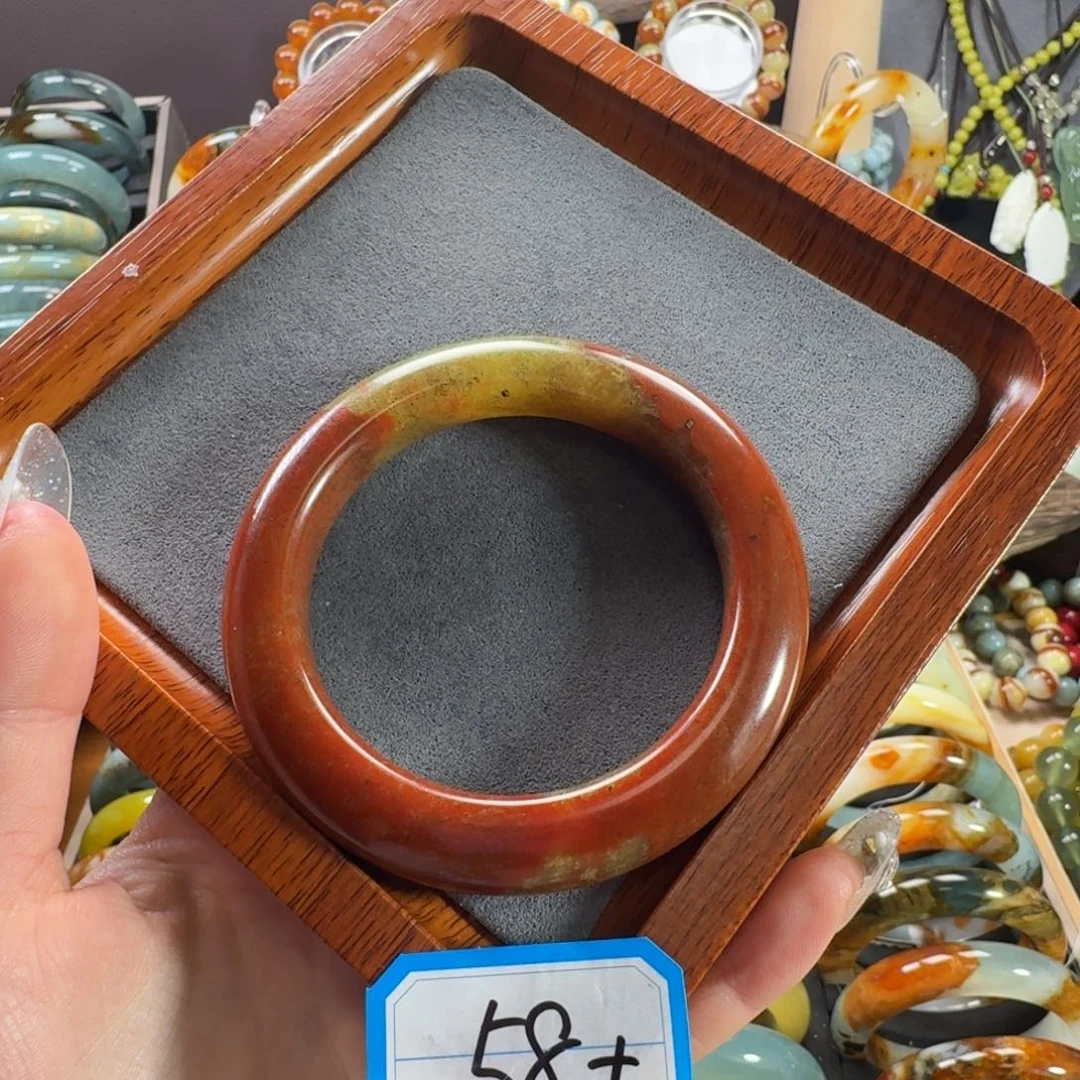 蛇纹石玉合金手镯