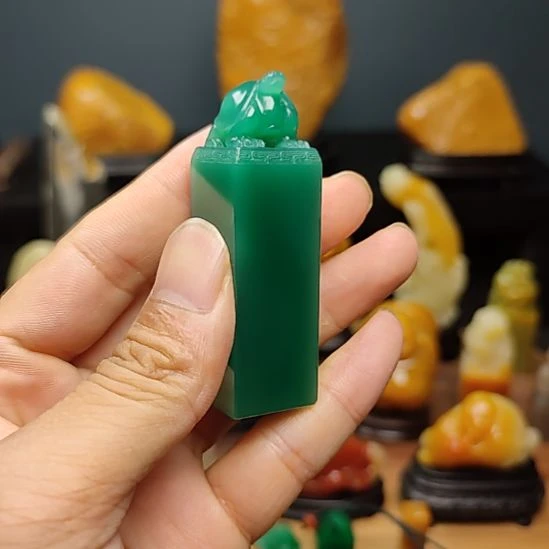 叶***非寿山石印章印章印章印