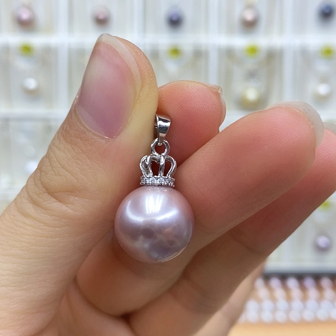 淡水珍珠未镶嵌吊坠(赠链)