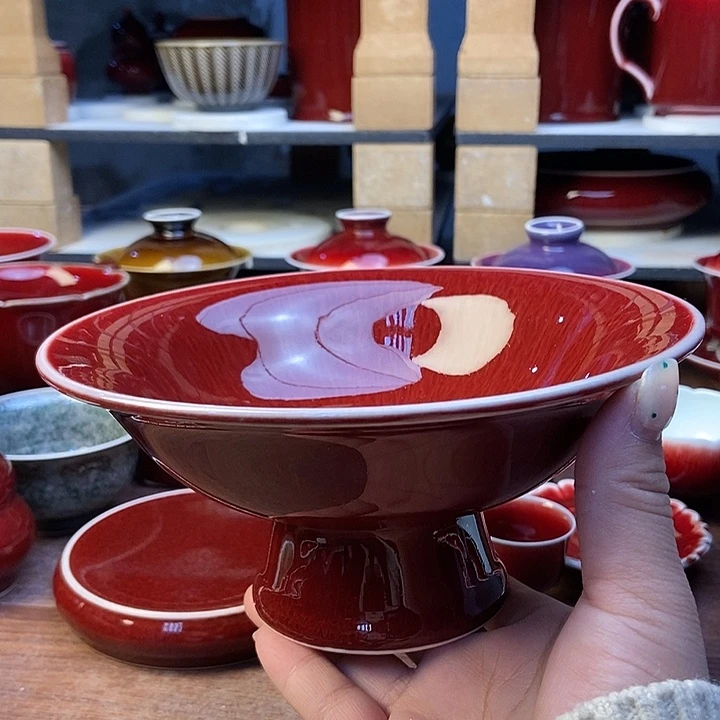 陶瓷景德镇名陶坊原矿郎红