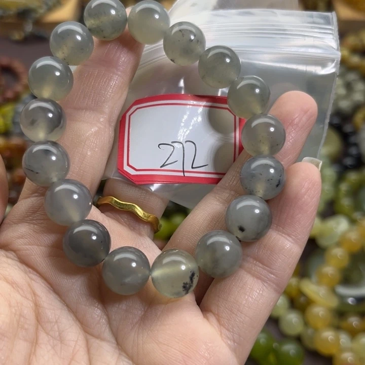 未镶嵌蛇纹石玉手链