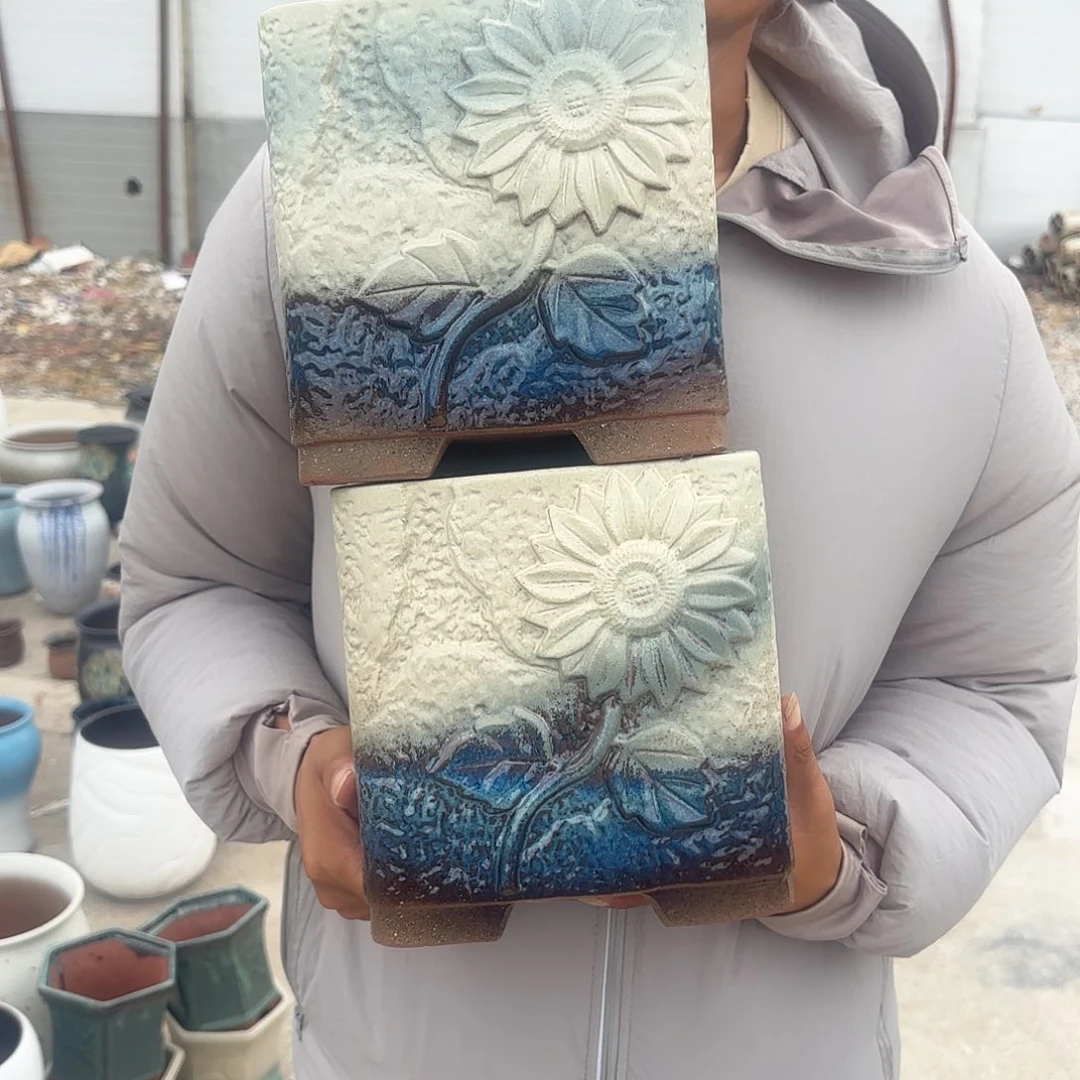 精品蓝两个口径19高度19