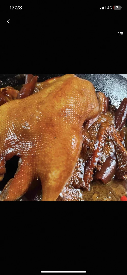 柴火碌鹅  整只3 - 3.5斤即食熟食卤菜凉菜