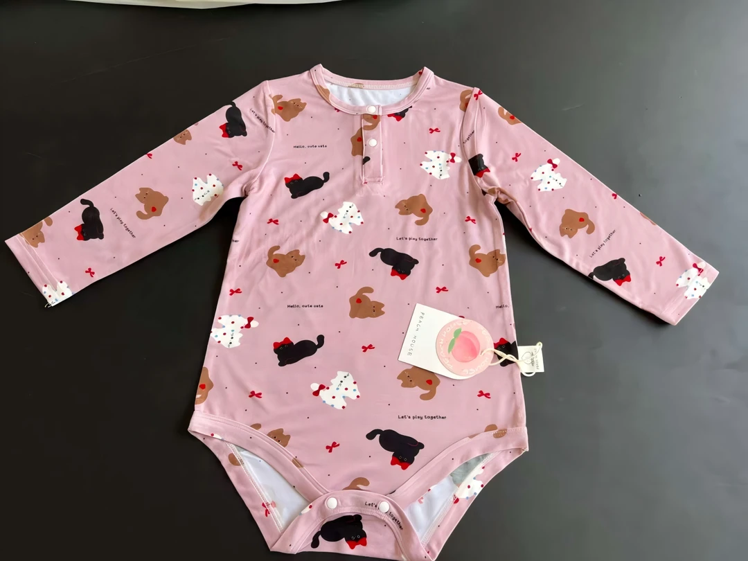 优可丝长袖包屁，软糯舒适～