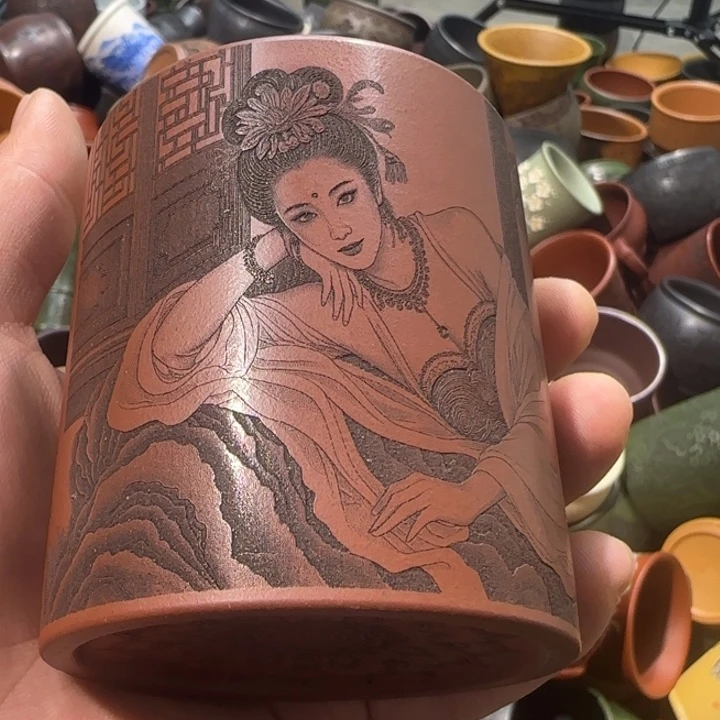 茶杯紫砂全手工制作工艺