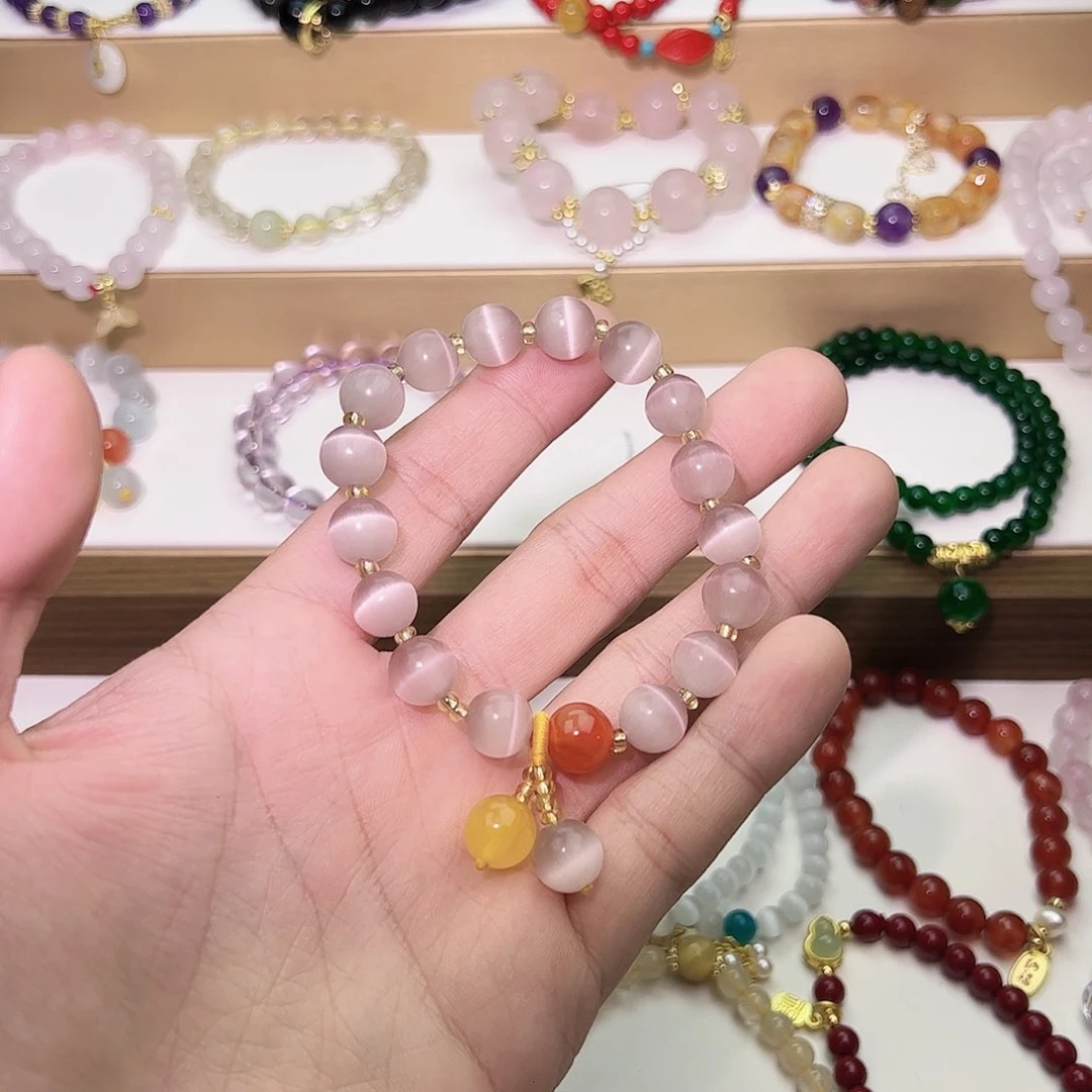 石英质玉手串未镶嵌