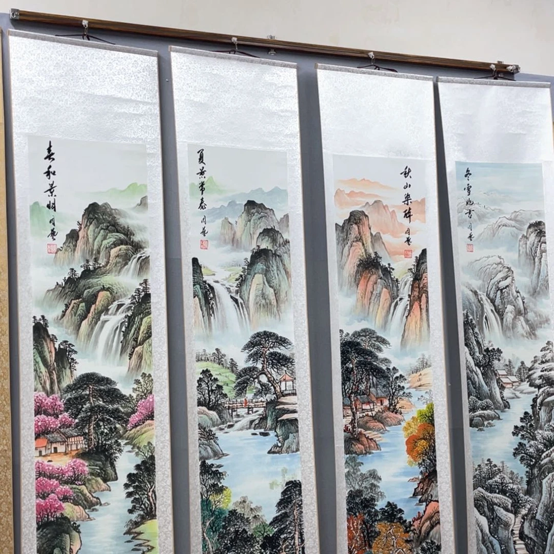 国画老师手笔手绘作品y
