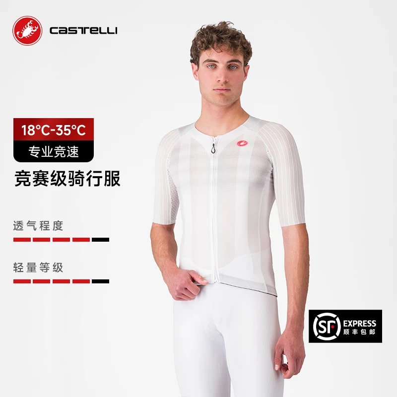CASTELLI蝎子25年AERO气动专业竞赛骑行服男士轻量化速干4525010