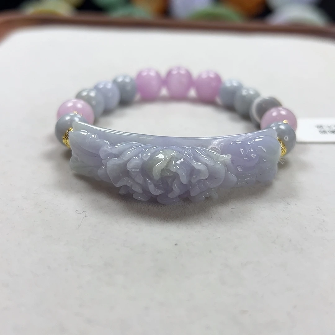 翡翠未镶嵌手链手牌