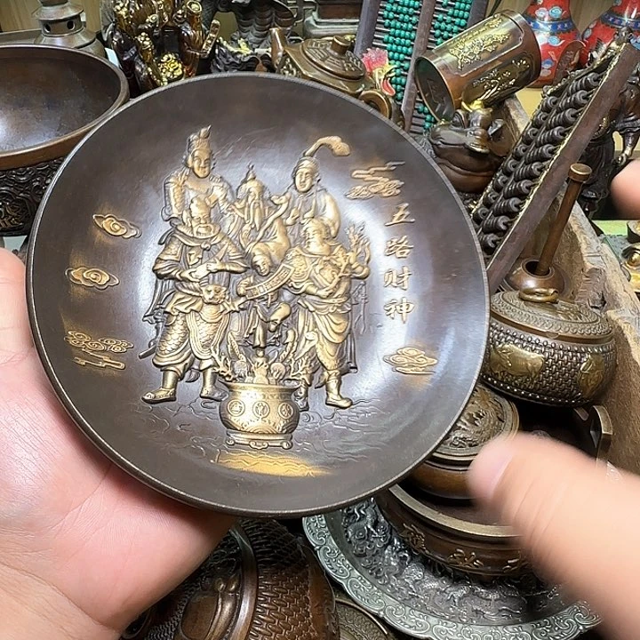 铜器办公室茶室摆件