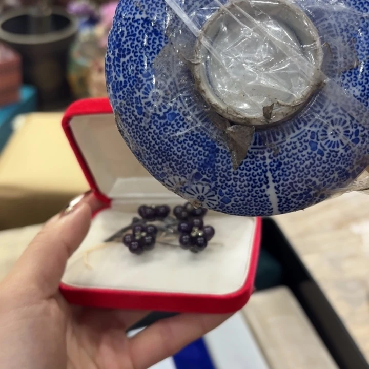 陶瓷古美术置物摆件