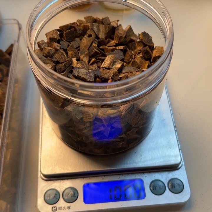 沉香碎屑沉香黑棋熏香料100g