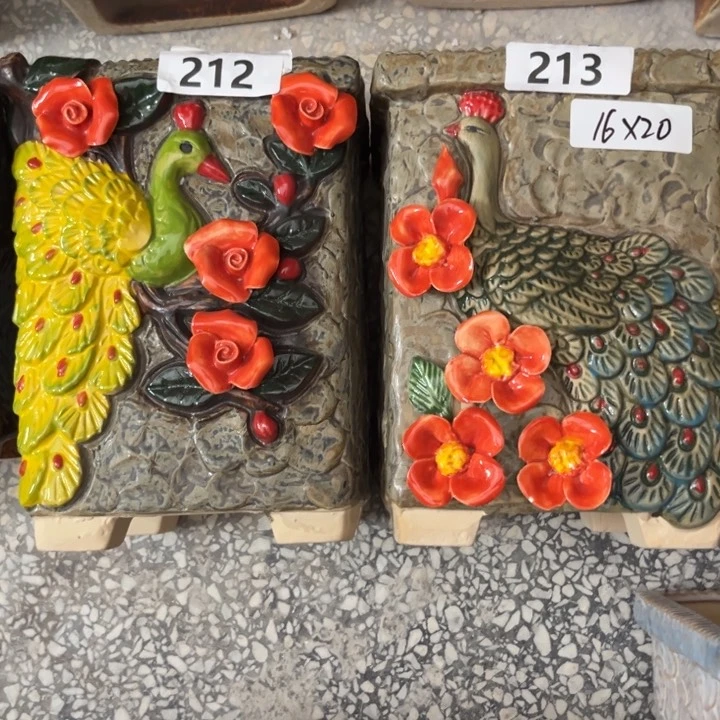 紫砂花盆粗陶材质多肉花盆