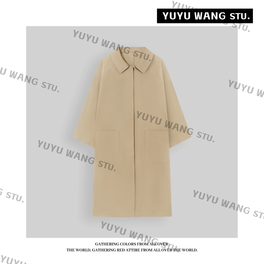 YUYU WANG【秋蕴】长款风衣RB2SQRF2076