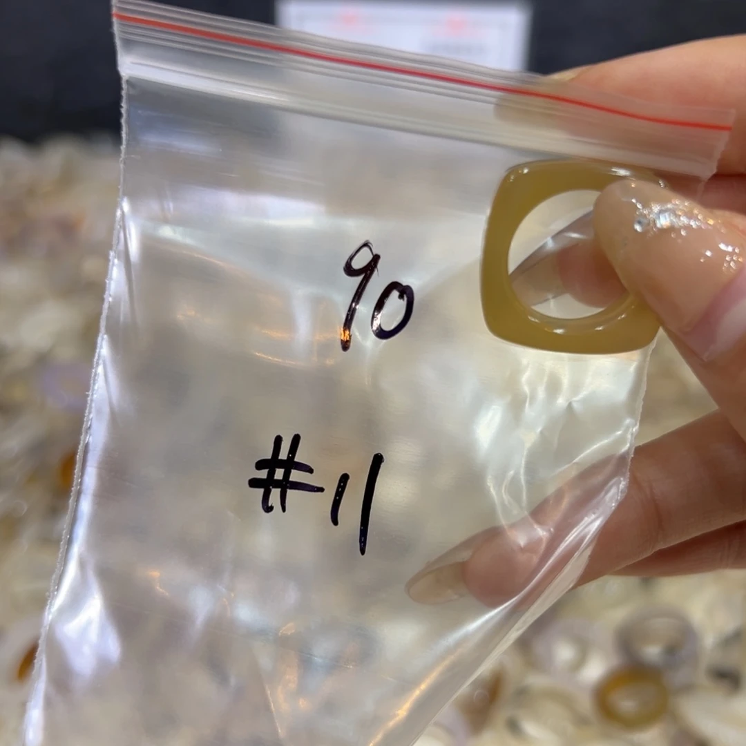 玛瑙/玉髓戒指合金90