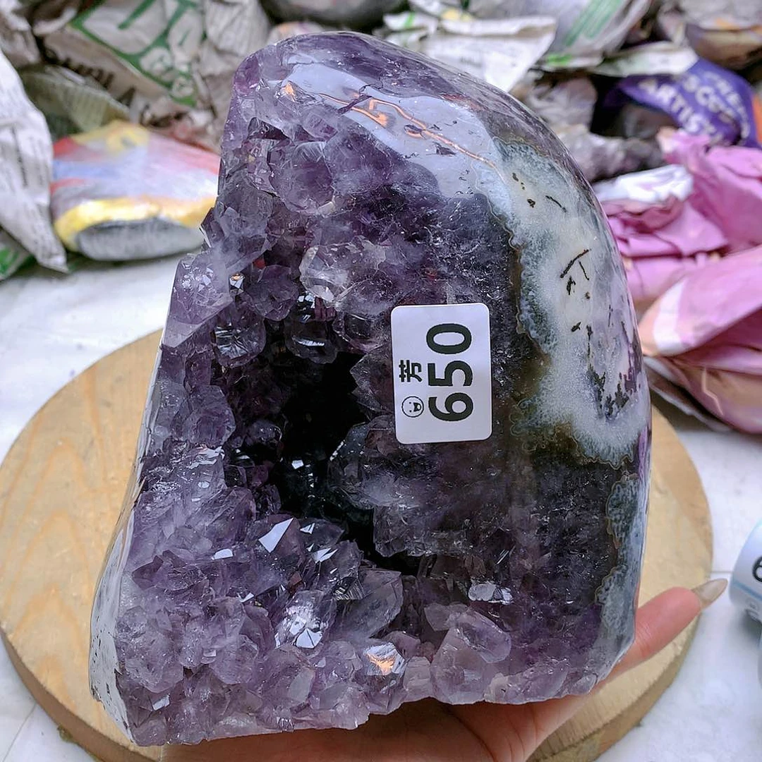 紫晶大型摆件（非配饰）未镶嵌