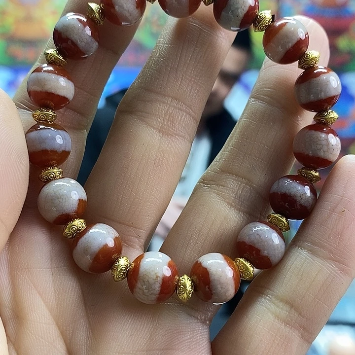 玛瑙/玉髓（覆膜）未镶嵌手链