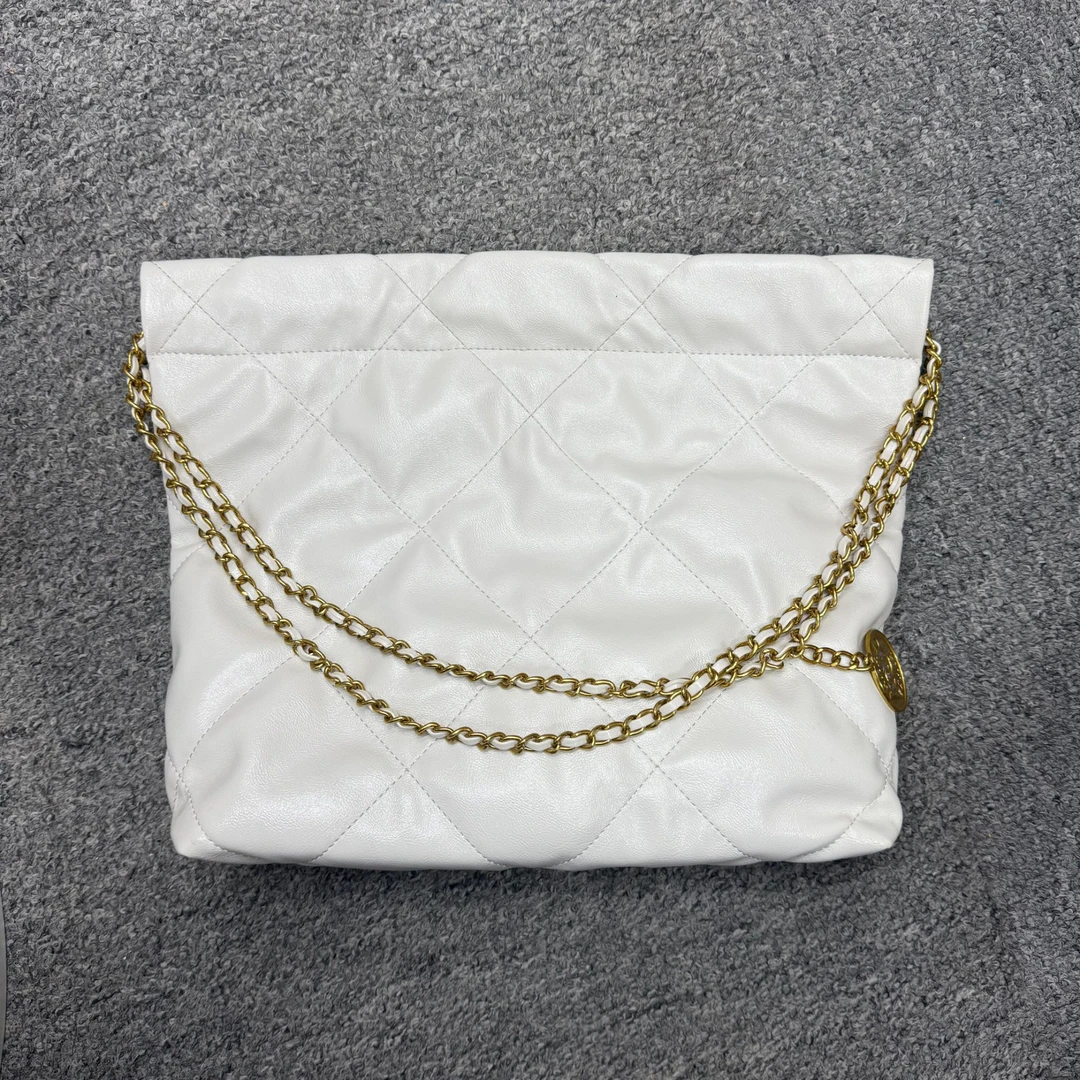 【A03】   新款经典22bag垃圾袋大号-奶白色