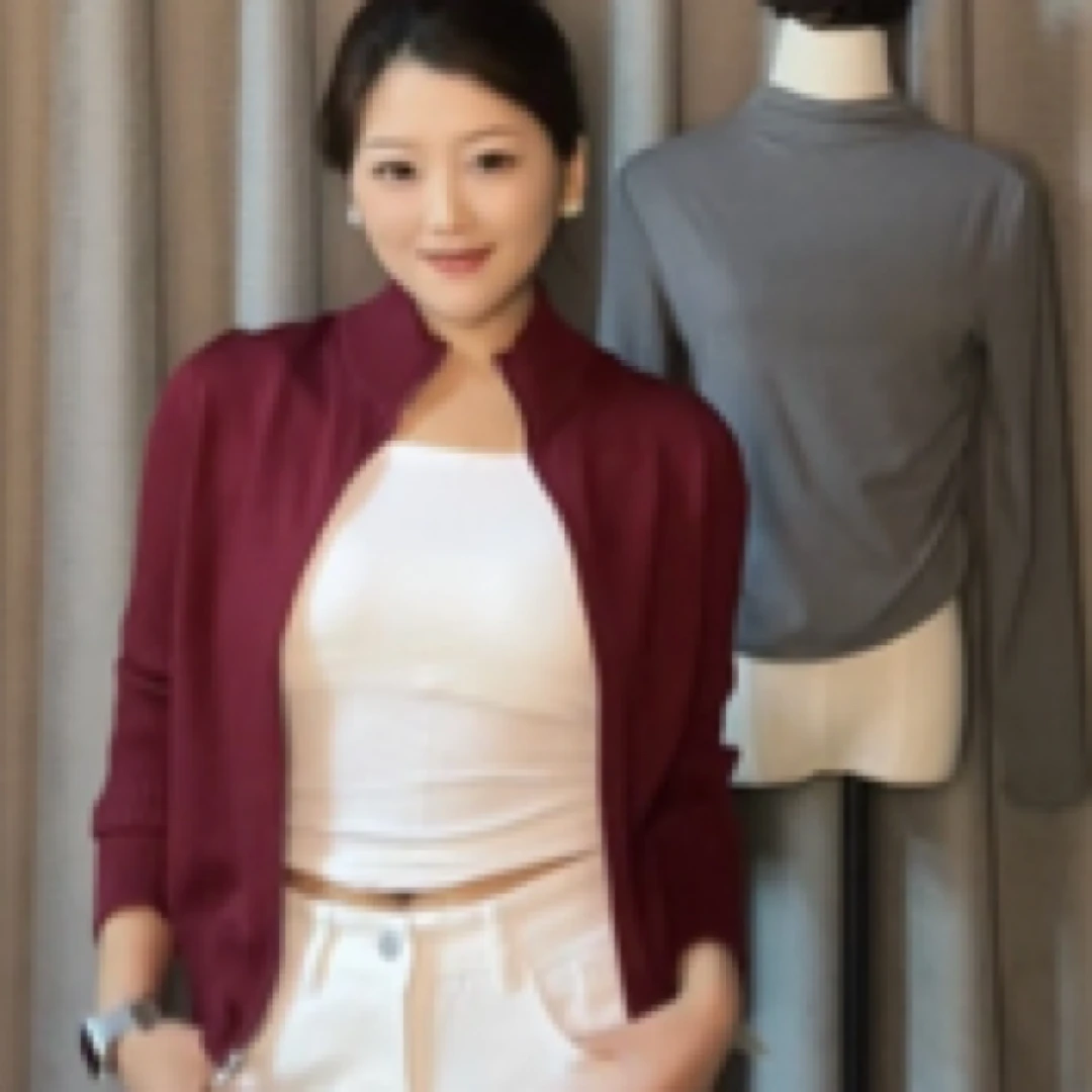 假睫睫毛毛开衬毛衣白塔款休闲