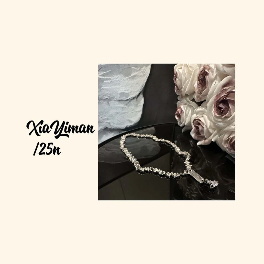 铜合金合成锆石项链 快乐星球闪闪项链颈链MZ3122