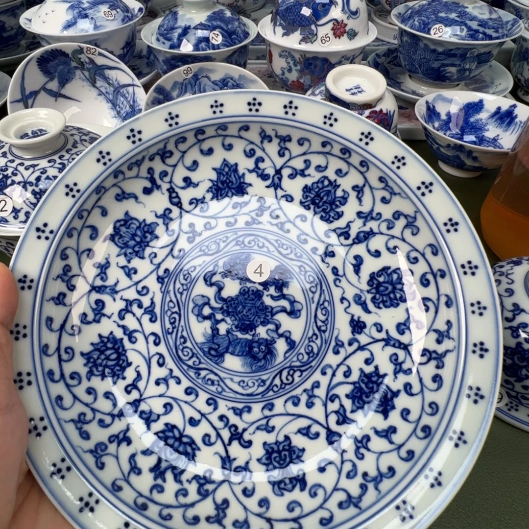陶瓷景德镇纯手工纯手绘茶具木木4