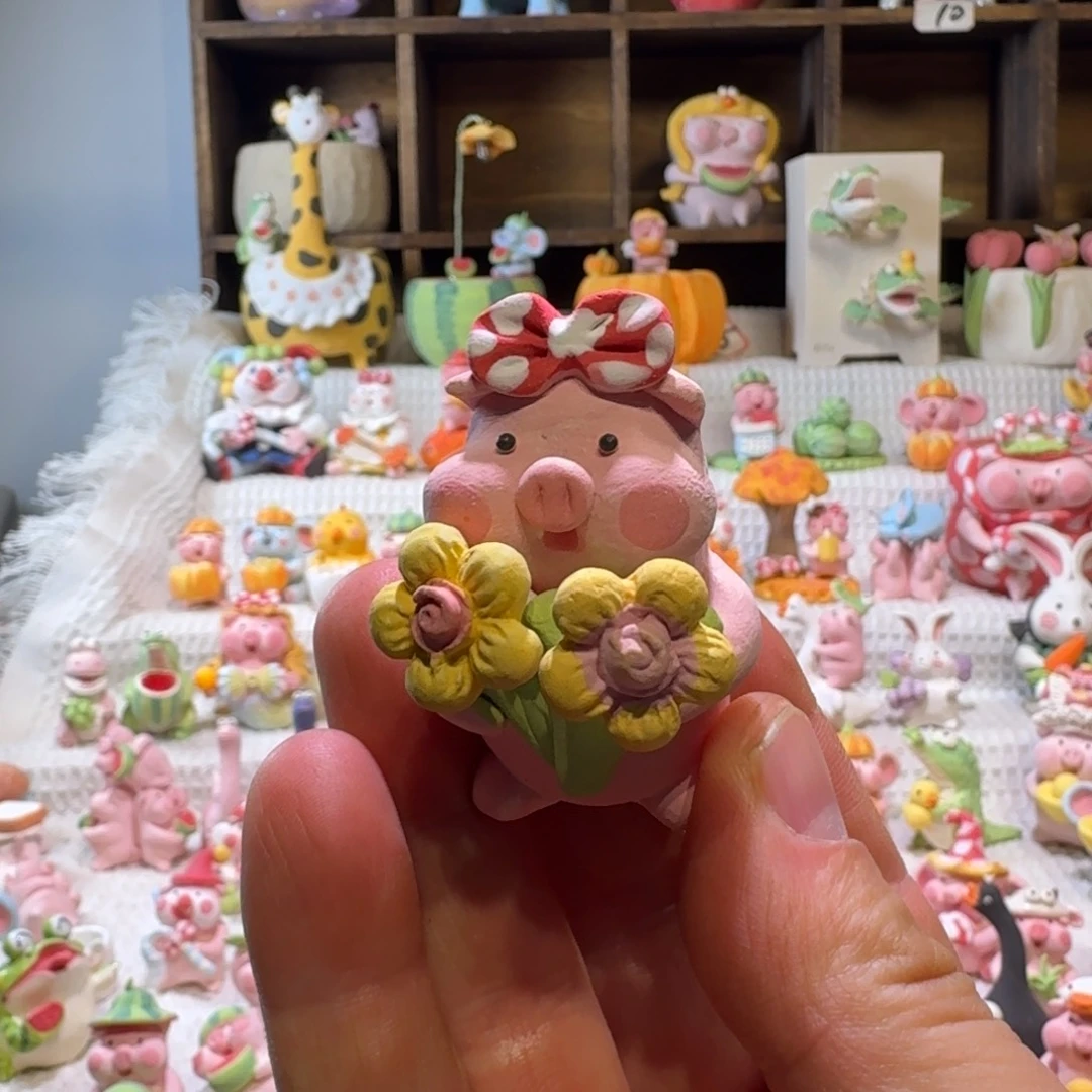 厂家直销手工花盆摆件