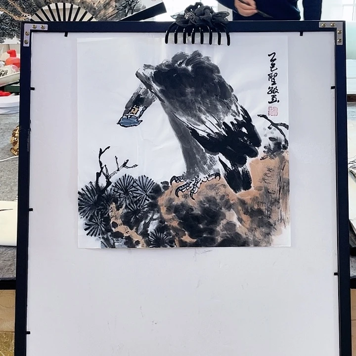 国画张圣敏先生纯手绘作品