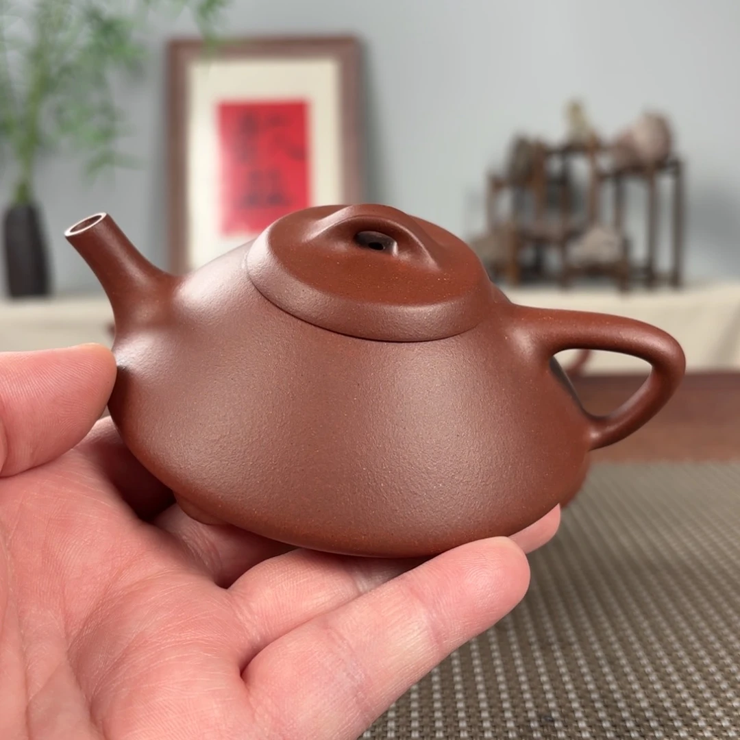 紫砂茶壶网*黄龙山原矿紫砂壶