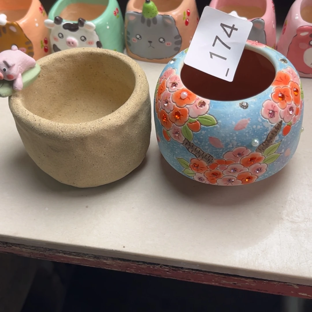芒****174-2多肉花盆   2个