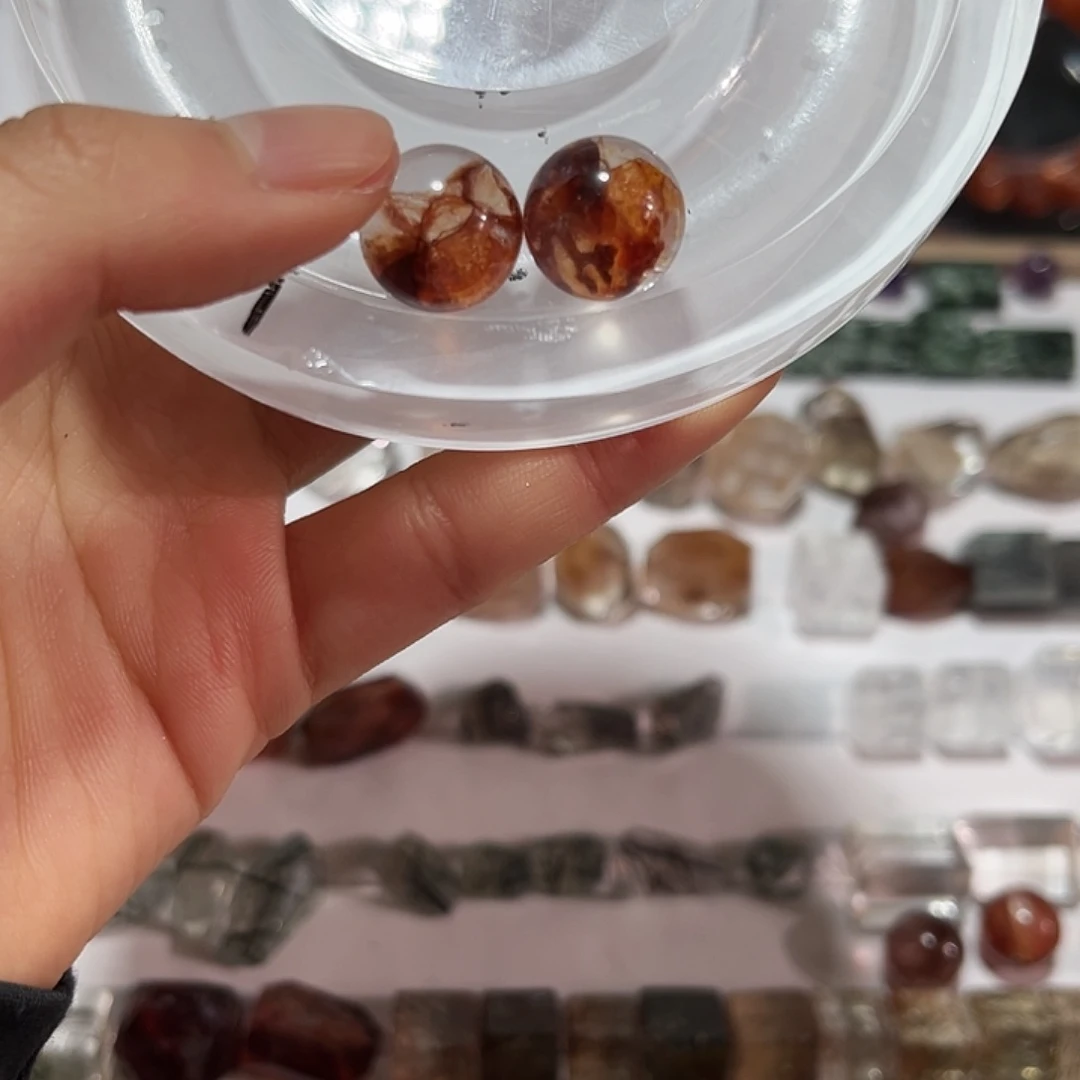 水晶水晶未镶嵌亞*13打孔不退不换