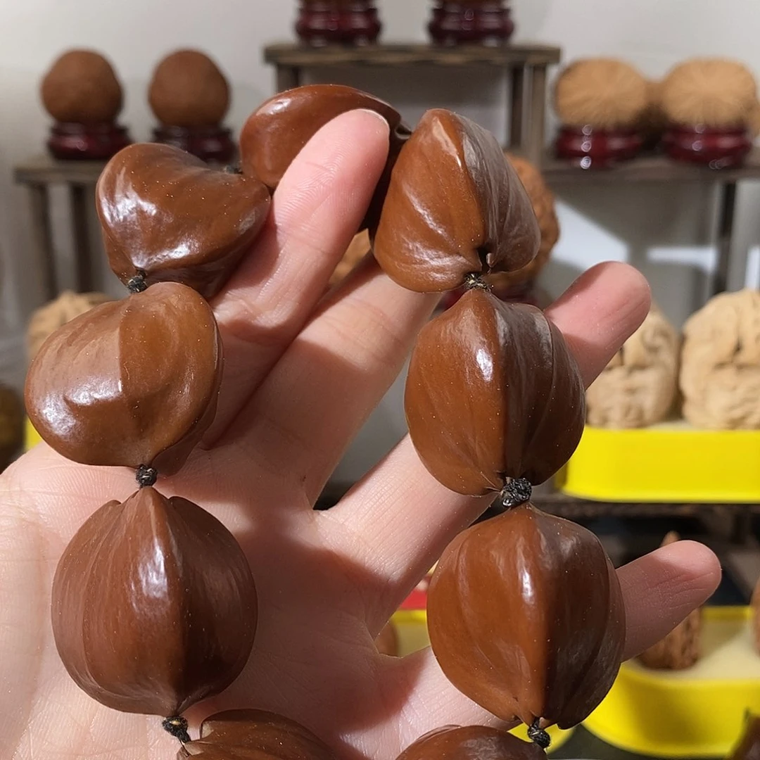 吊坠文玩核桃橄榄核手持9颗
