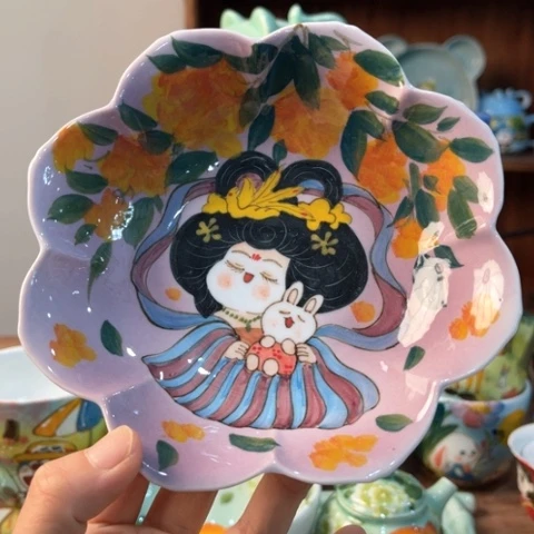 炉景德镇釉下手绘陶瓷