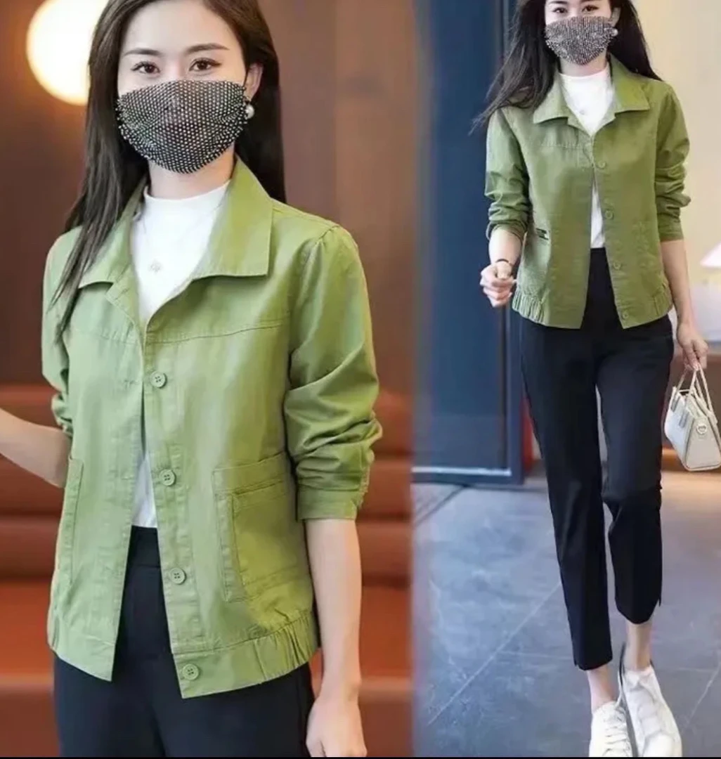 2025新款时尚质感气质外套洋气百搭显瘦遮肉衬衫992