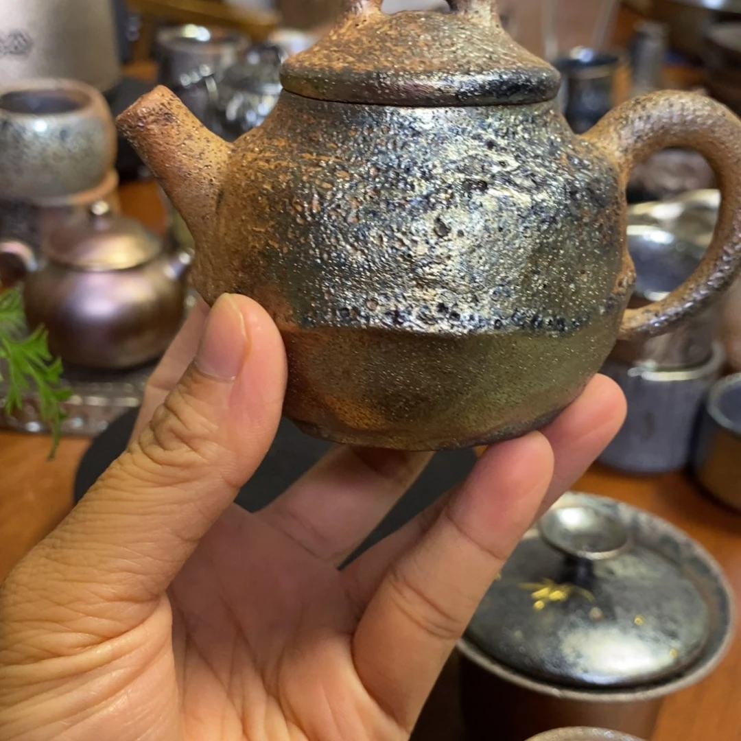 杯我**…建水紫陶柴烧chaqi