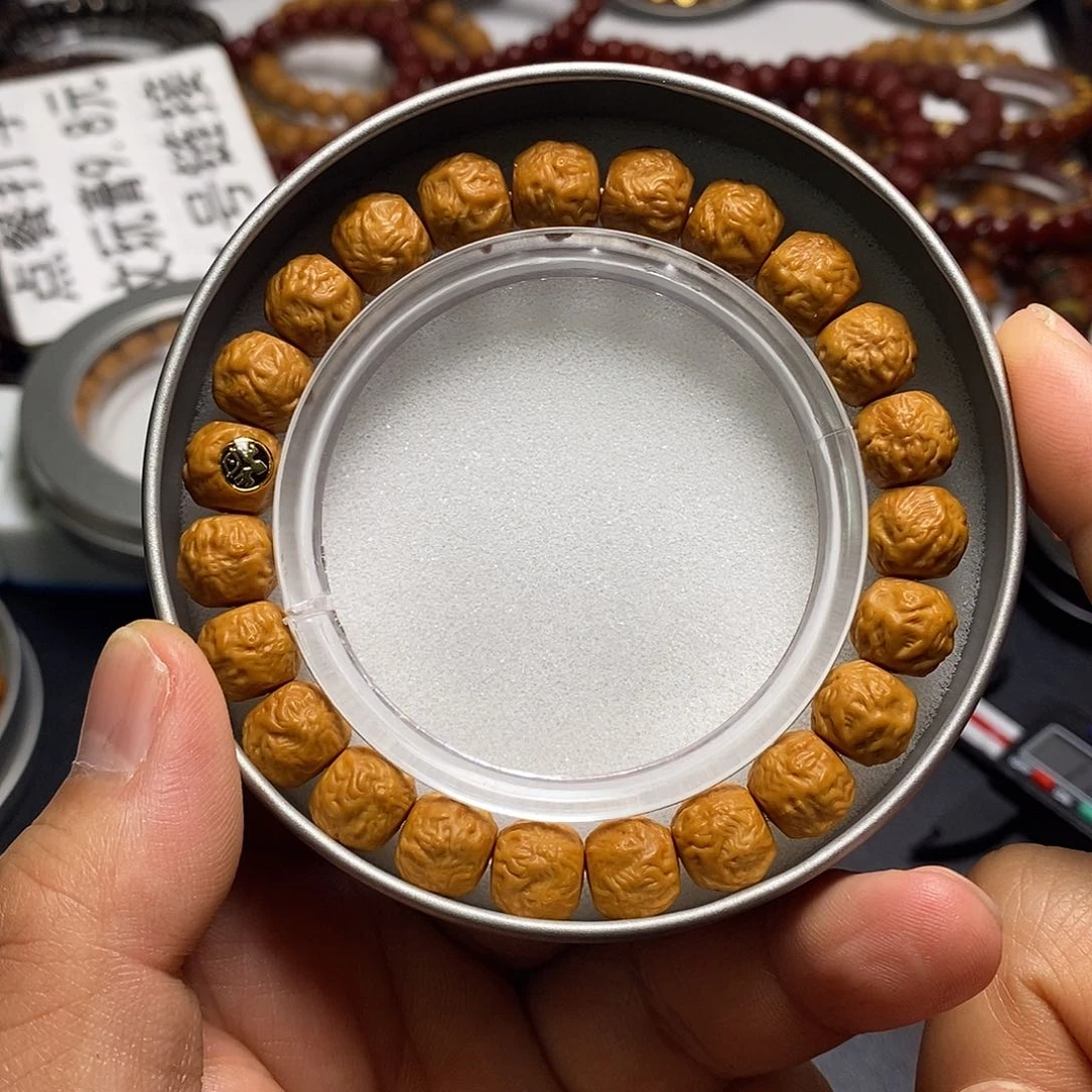 猴头核桃手串全品10左右麒麟王31号