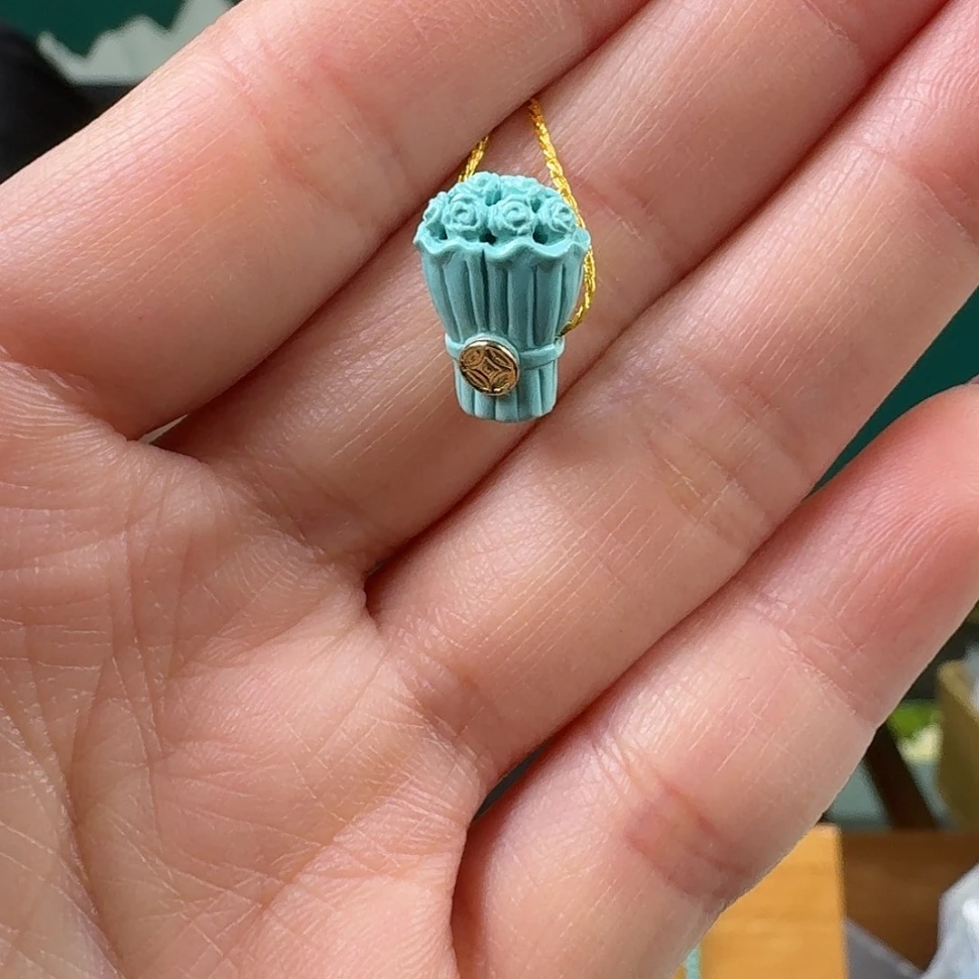 绿松石未镶嵌珠宝奇石