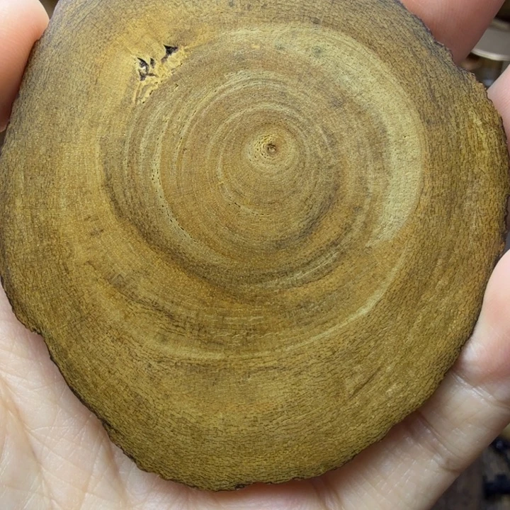 沉香碎屑沉香柬埔寨沉香手把件9.1克