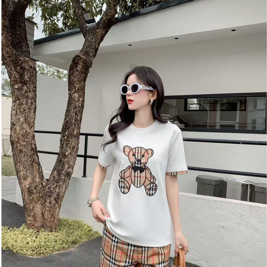 【编码41】夏季短袖小熊上衣T恤171193