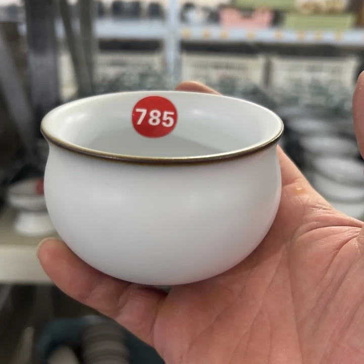 微瑕陶瓷茶壶茶杯家用