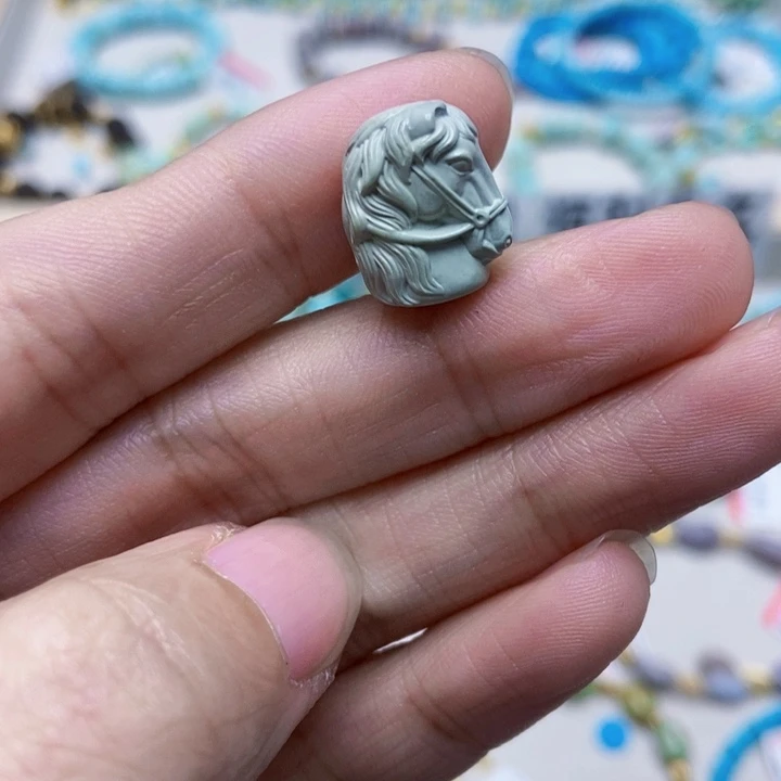 绿松石未镶嵌挂件150