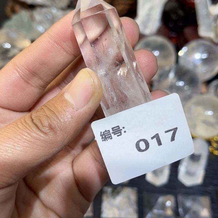 水晶摆件未镶嵌六棱柱