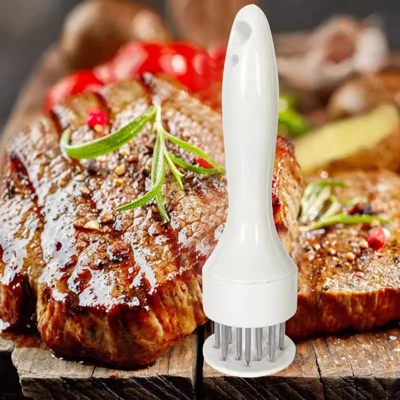 不锈钢钉猪皮猪肉锤扣肉针肉插松肉器烧肉插牛筋叉牛扒排工具肉叉
