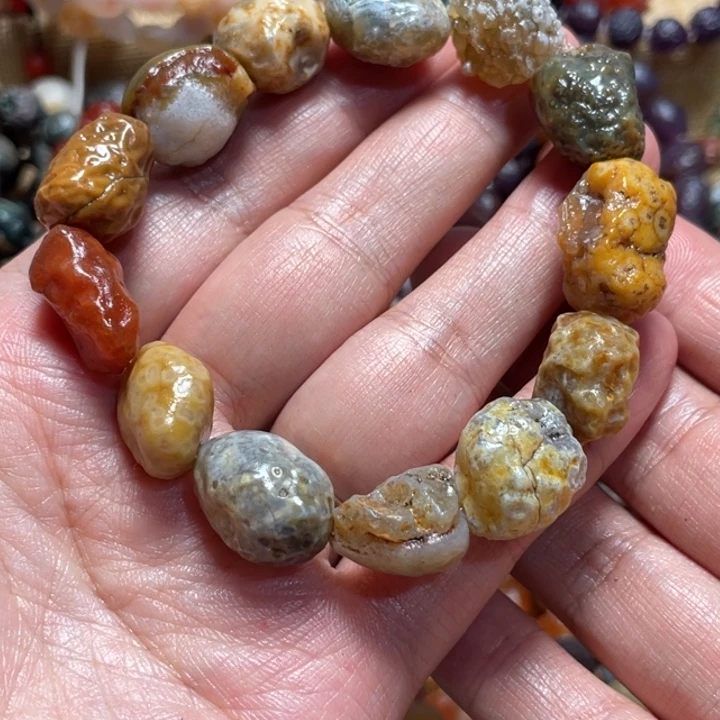 玛瑙/玉髓合金手链