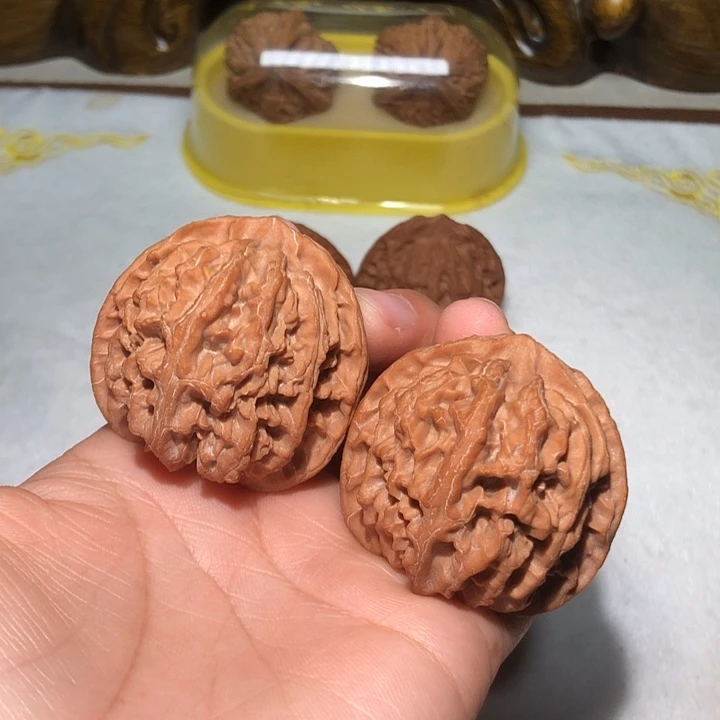 文玩核桃把件43.5苹果园