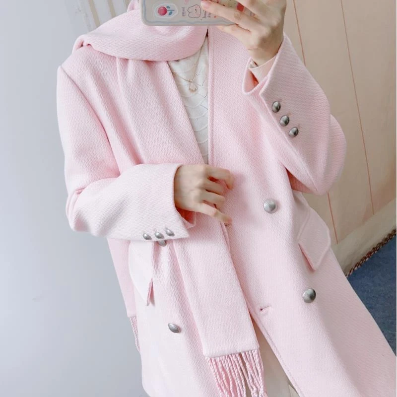 603时尚休闲百搭气质西装小香风V领外套W603/GJ