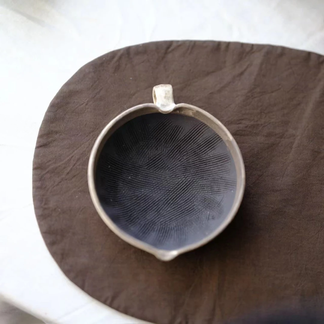 小喜宅 沙丘桃心把手研磨碗