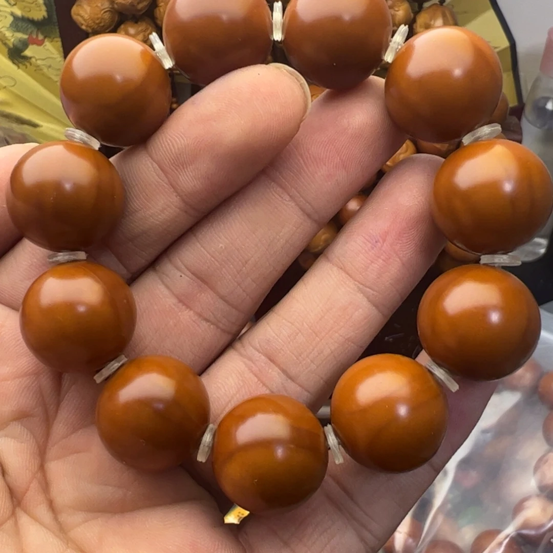 晓***谈手串/手链橄榄核1.85铁盒光洙