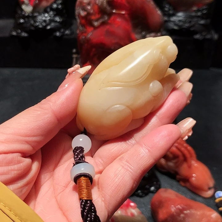 昌化石大师的作品漂亮的