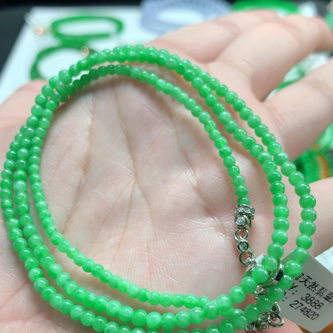 翡翠未镶嵌手链翡翠