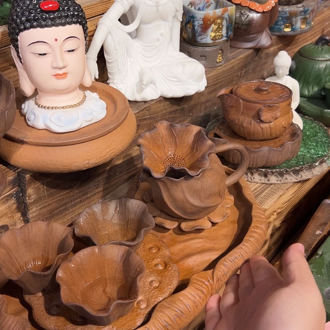 原矿粗陶裸烧工艺，越养越润出彩